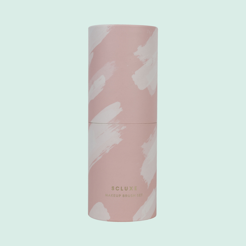 High-end  Paper Packaging  Customized  Flat Cylindrical Box  paper tube box manufacturing company ipack 5