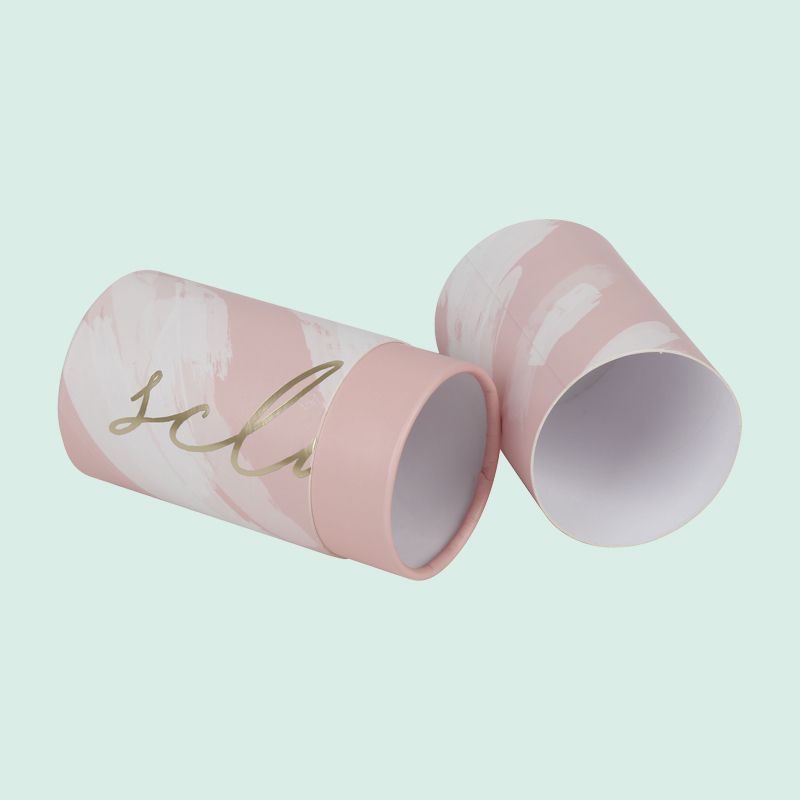 High-end  Paper Packaging  Customized  Flat Cylindrical Box  paper tube box manufacturing company ipack 4