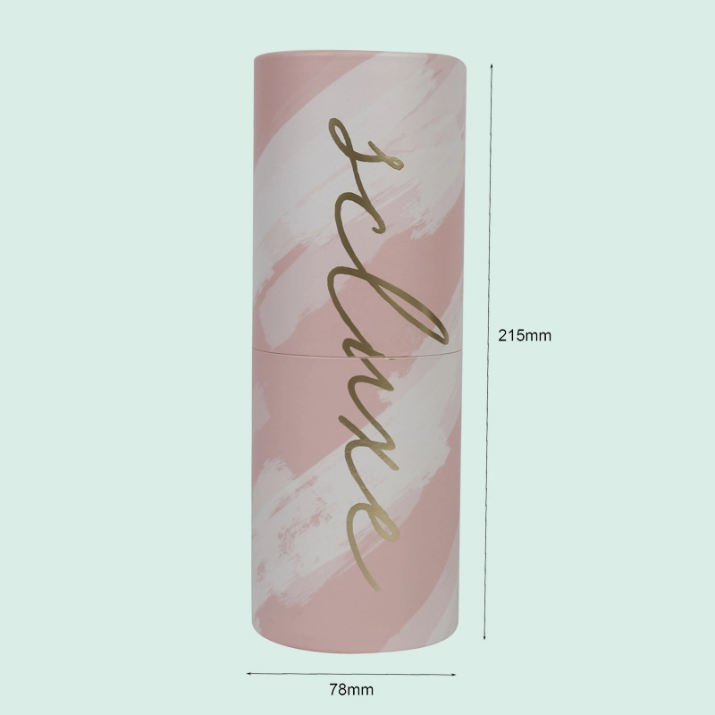 High-end  Paper Packaging  Customized  Flat Cylindrical Box  paper tube box manufacturing company ipack 1