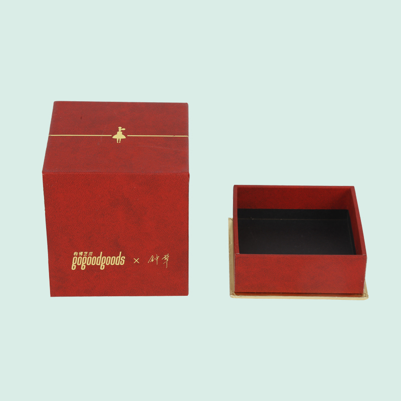 high end special texture paper packaging luxury lid base gift box from IPACK 3
