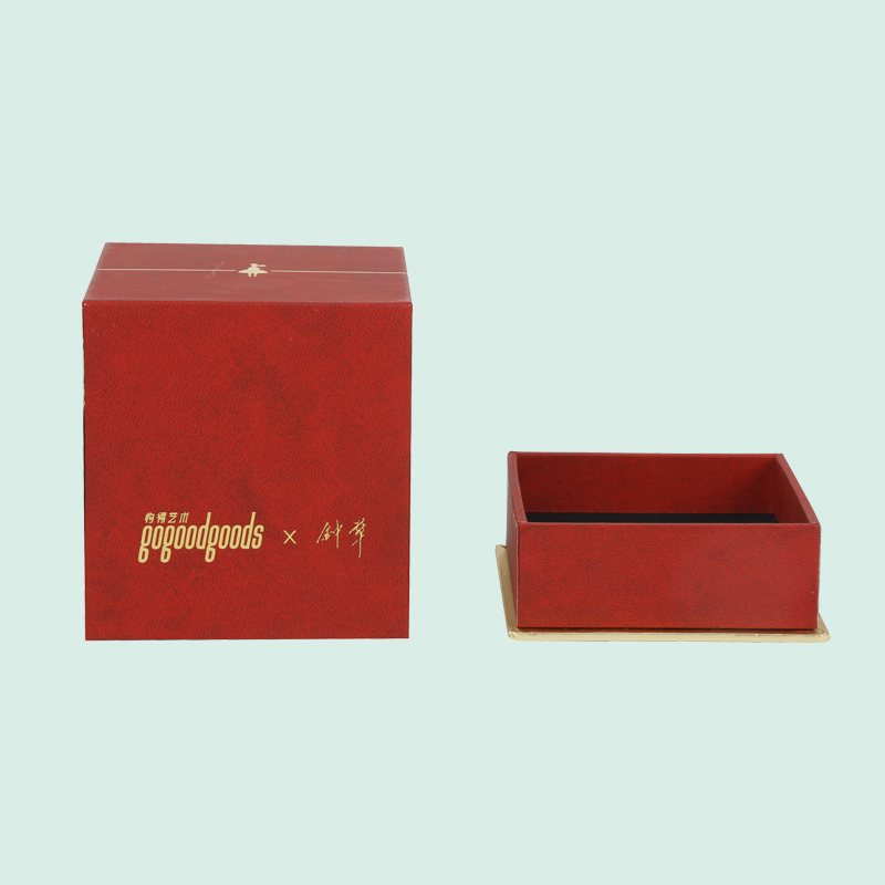 high end special texture paper packaging luxury lid base gift box from IPACK 4