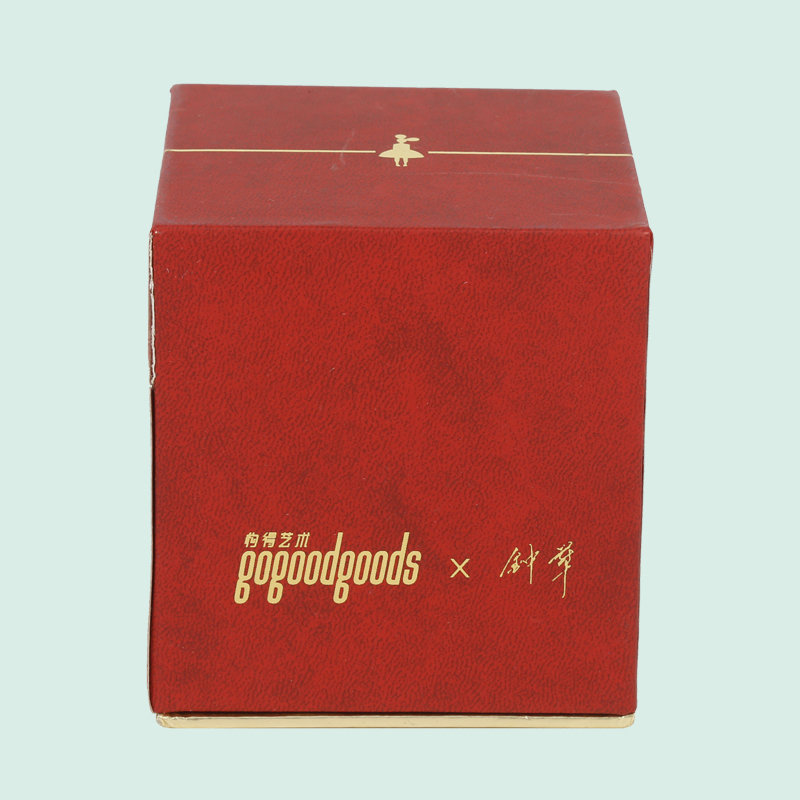 high end special texture paper packaging luxury lid base gift box from IPACK 5