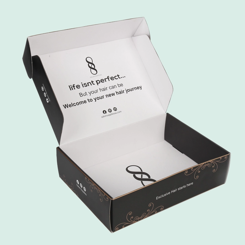high quality custom mailer box foldable corrugated  box from IPACK 1
