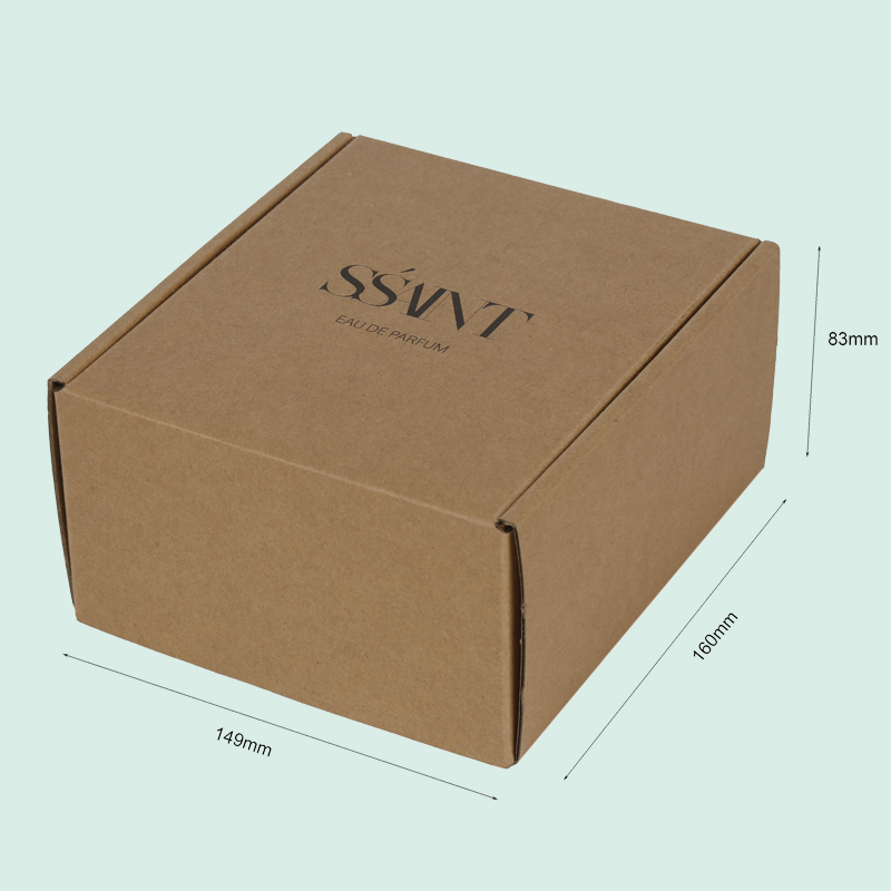 Umweltfreundliche, kundenspezifische Versandbox, faltbare Versandbox aus Wellpappe von der IPACK-Fabrik 1