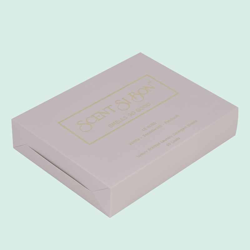 Wholesale custom colorful  drawer box thin paper card box for laundry detergent sheet from IPACK 5