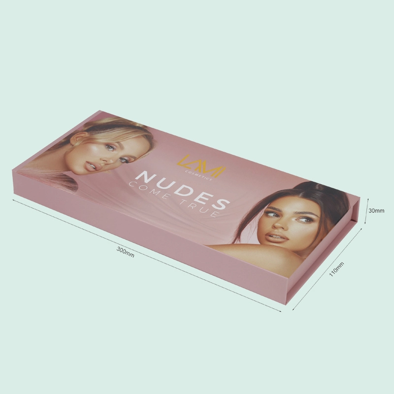 Wholesale custom colorful makeup box high quality lipstick box with Eva foam ipack box 1