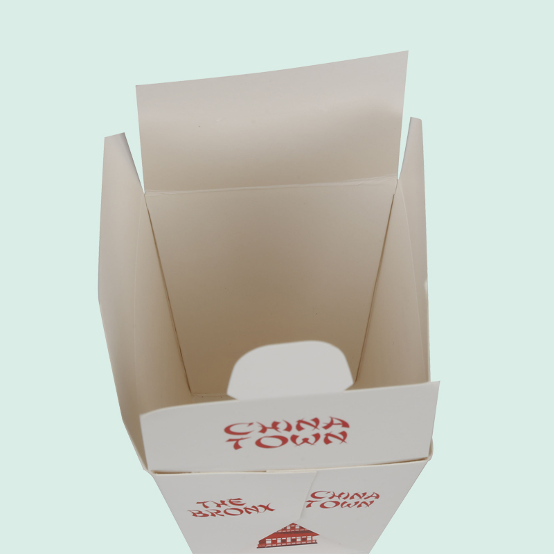 Boîte à nouilles personnalisée en gros avec impression de logo, boîte en papier avec poignée du fabricant d'emballages personnalisés IPACK 5