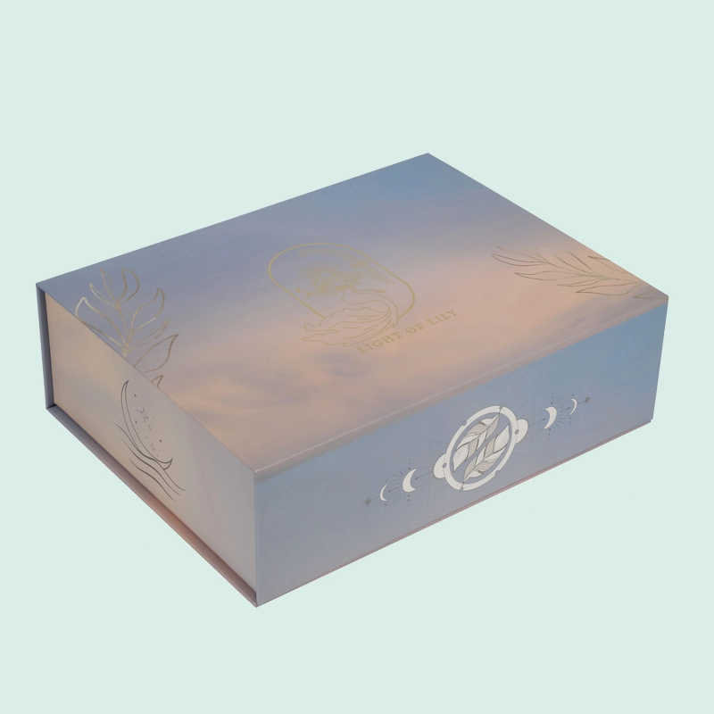 Customized luxurious Color printing both inside and outside magnetic custom makeup packaging boxes —— from ipack 1