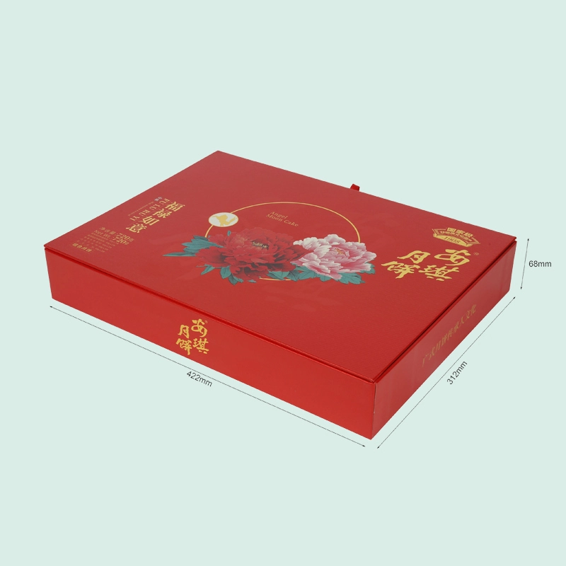 high quality gift box customized paper packaging  box with plastic insert ipack box 1