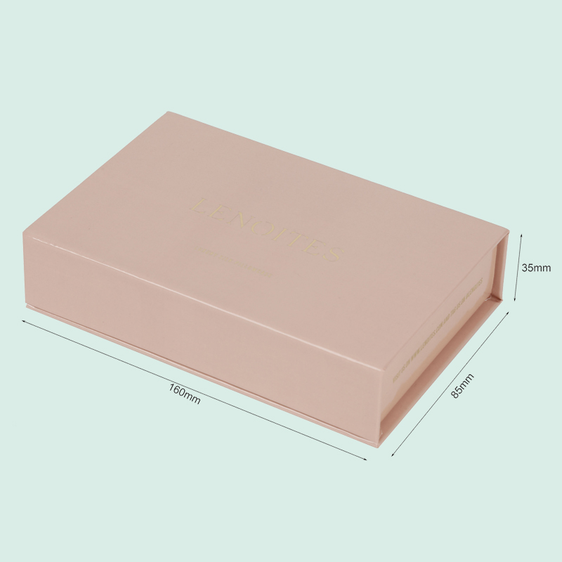 Customized luxurious Color printing both inside and outside magnetic custom makeup packaging boxes with gold foil logo—— from ipack 3