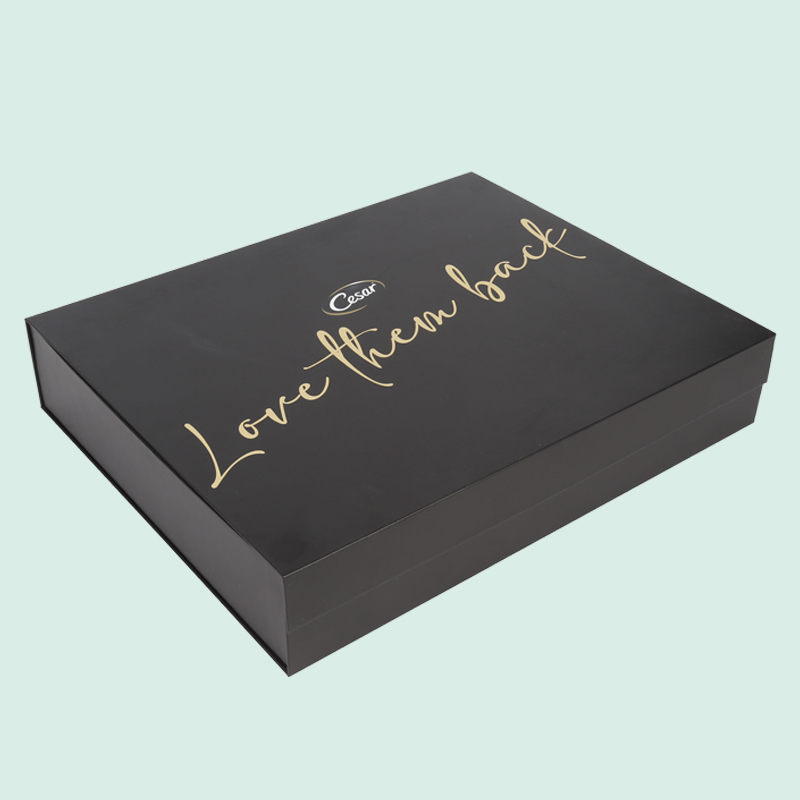 Customized luxury magnetic box luxury box with foam insert Ipack box 4