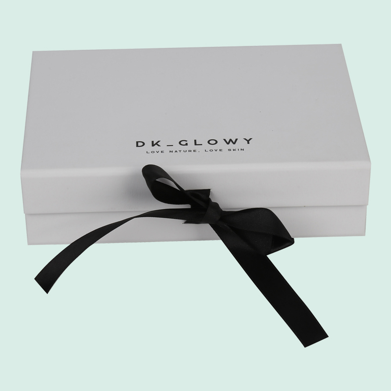 Customize foldable gift box  collapsible gift box folding box with ribbon ipack box 2