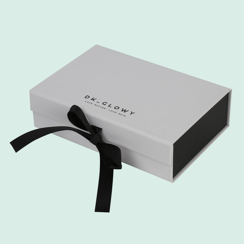 Customize foldable gift box  collapsible gift box folding box with ribbon ipack box 3