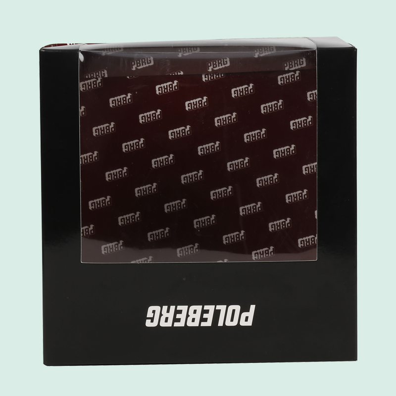 Wholesale custom boxes hat box with your design cap box with clear window from ipack box 2
