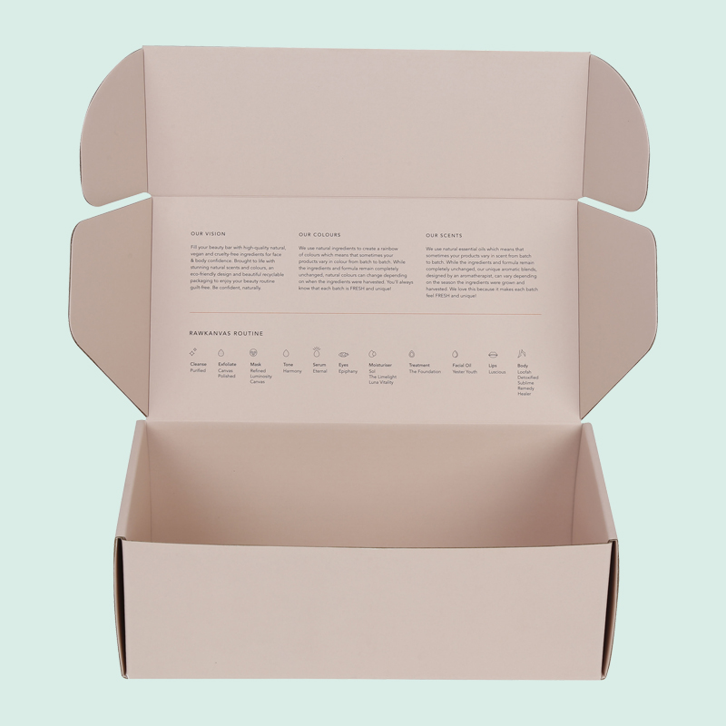 Custom wholesale colorful printing mailer box foldable branded shipping boxes from IPACK 5