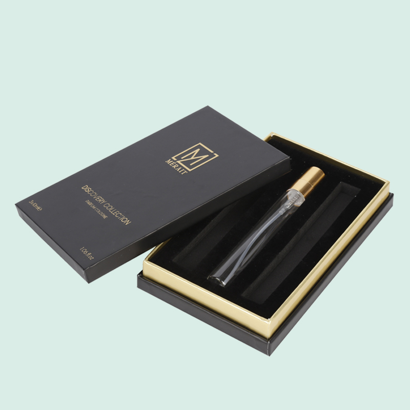 Custom foil stamping logo luxury perfume boxes perfume packaging boxes from Ipack box 5