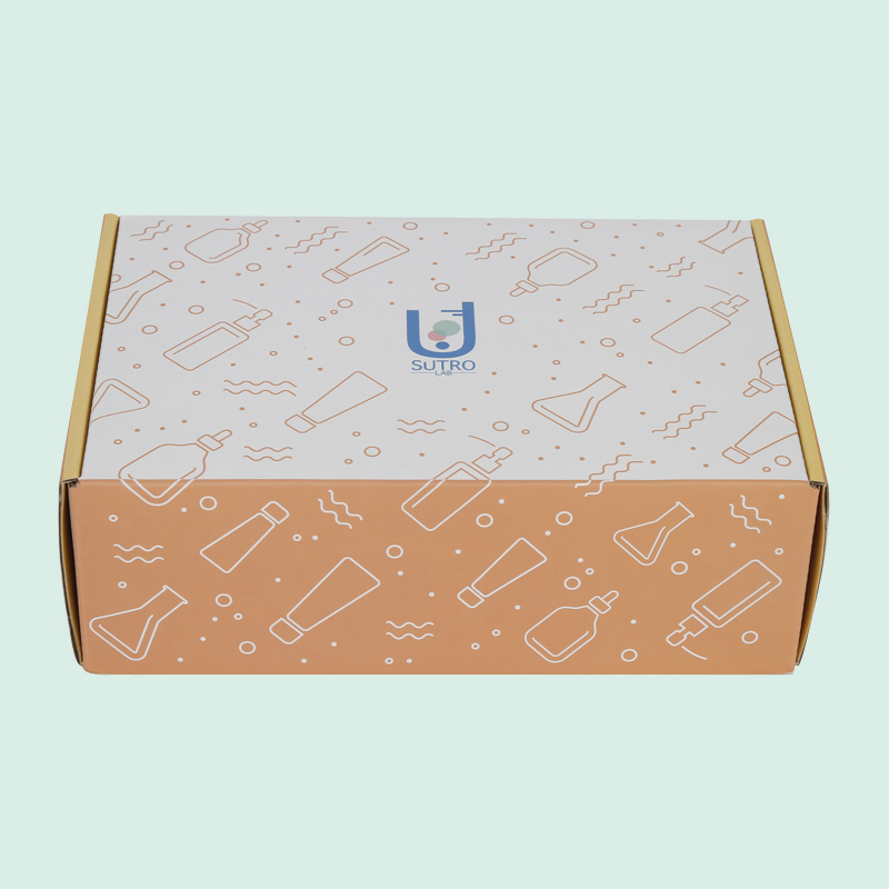 Custom wholesale colorful printing mailer box foldable branded shipping boxes from IPACK corrugated box manufacturer 4
