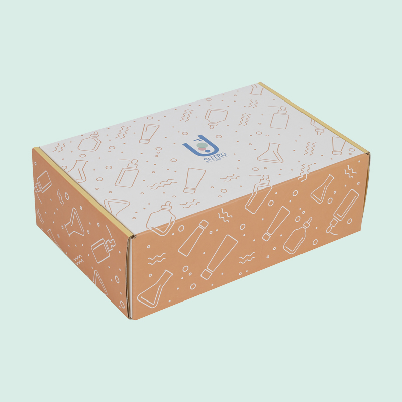 Custom wholesale colorful printing mailer box foldable branded shipping boxes from IPACK corrugated box manufacturer 5