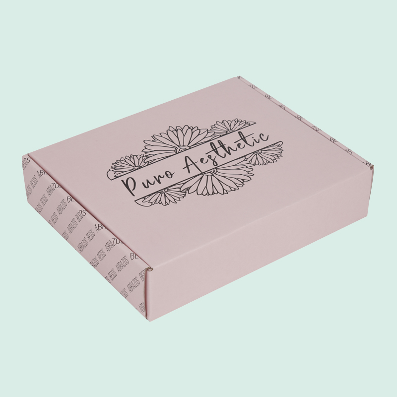Custom wholesale pink mailer box foldable branded shipping boxes from IPACK box manufacturer 2