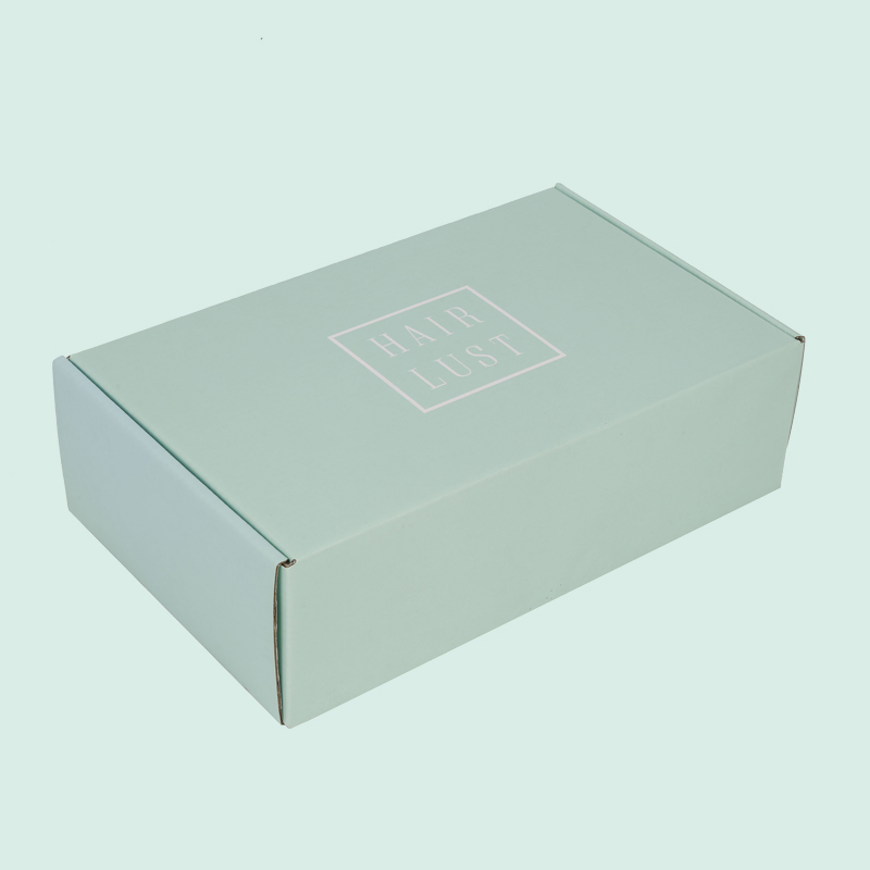 Custom wholesale green mailer box foldable flat pack shipping boxes from IPACK box manufacturer 4