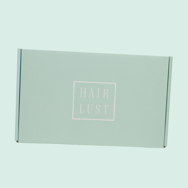Custom wholesale green mailer box foldable flat pack shipping boxes from IPACK box manufacturer 6