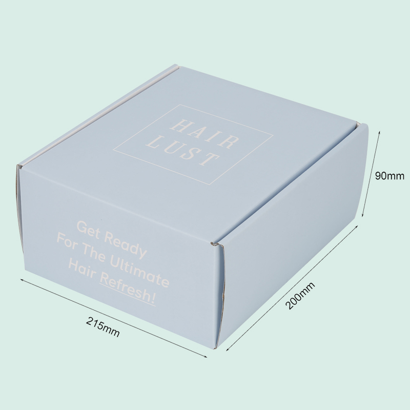 Custom wholesale colorful printing mailer box foldable flat pack shipping boxes from IPACK box manufacturer 2