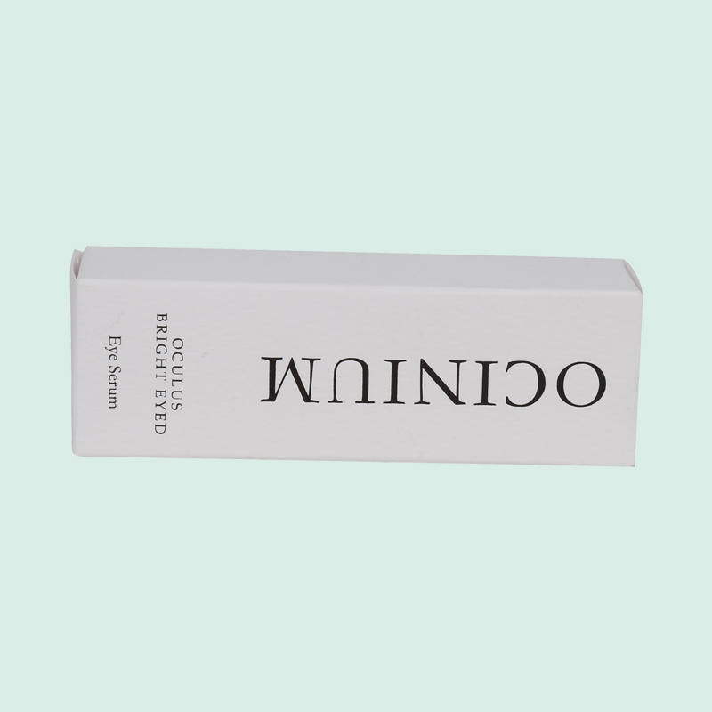 custom white paper card box eye serum box from IPACK  box manufacturer 5