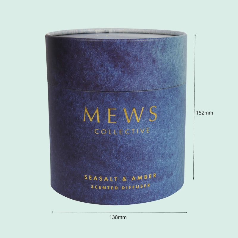 Customize paper cylinder packaging recycled cardboard tubes round paper tube box ipack box 1