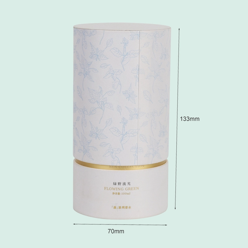 Premium cylindrical paper tube box Customized round paper tube box from Ipack brand 1