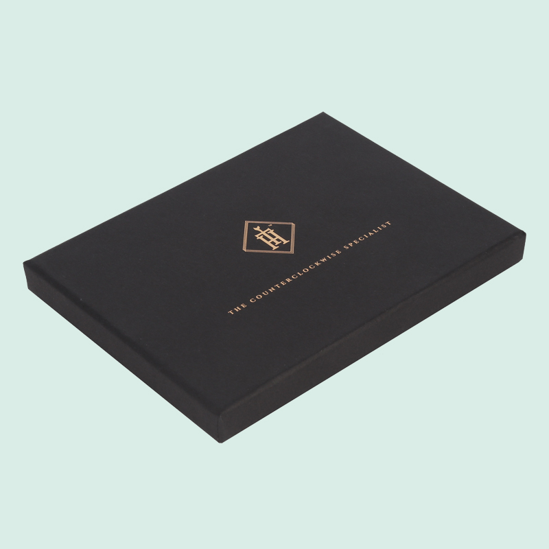 Cajas de cartón rígido negras personalizadas de lujo con tapa y base, caja para reloj de alta calidad del fabricante Ipack. 5