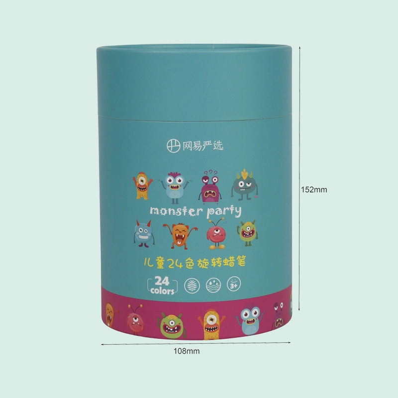 Hign Quality paper  packaging cylinder box paper tube packaging from ipack company 1