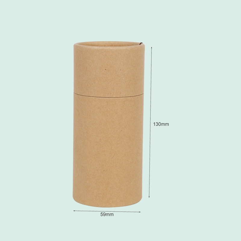 Customized kraft cardboard tubes kraft paper tube box kraft tube box from ipack company 1