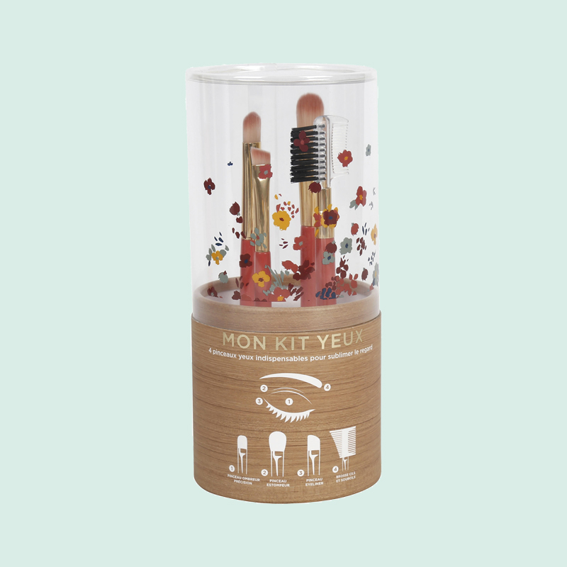High quality paper tubes with transparent lid transparent paper tube box  from ipack company 3