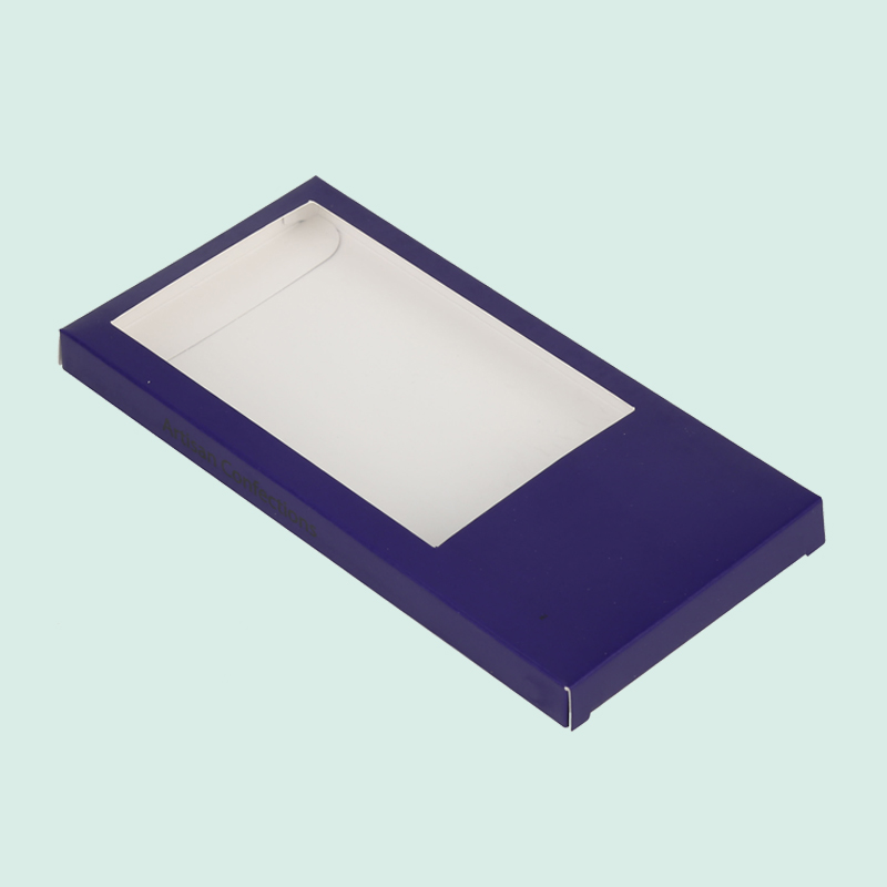 Wholesale custom chocolate bar box with PVC window from IPACK package 2