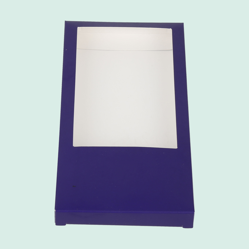Wholesale custom chocolate bar box with PVC window from IPACK package 4