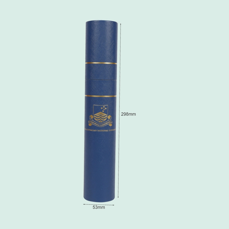 custom cardboard tube packaging  paper cylinder box with golden foill  logo from ipack company-1755684459926591 1