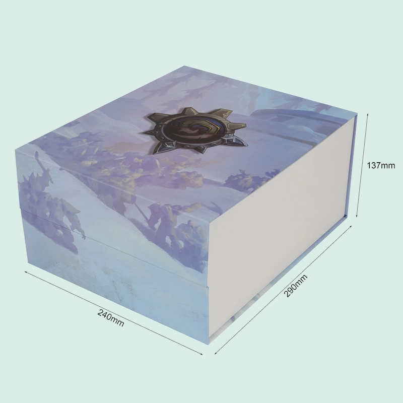 High end customized  magnetic box  gift package with EVA foam from IPACK factory 1