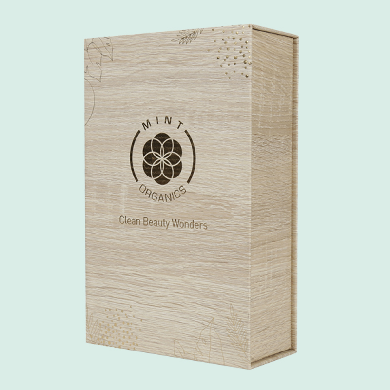 Customized luxury color box with gold logo design magnetic gift box from IPACK manufacturer 6