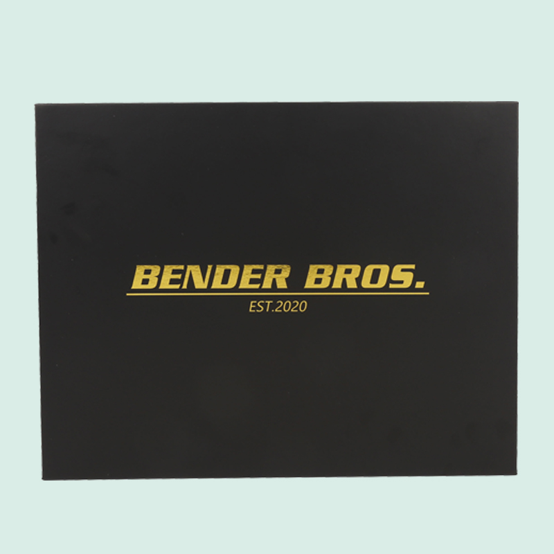 High end customized luxury black magnetic box rigid cardboard packaging with sponge foam insert from IPACK factory 6