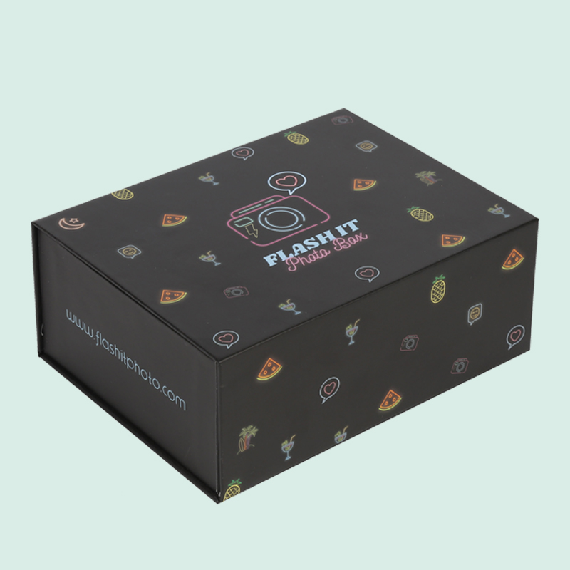 IPACK 공장에서 제작한 맞춤형 고급 컬러 인쇄 골판지 상자 자석 선물 상자 2