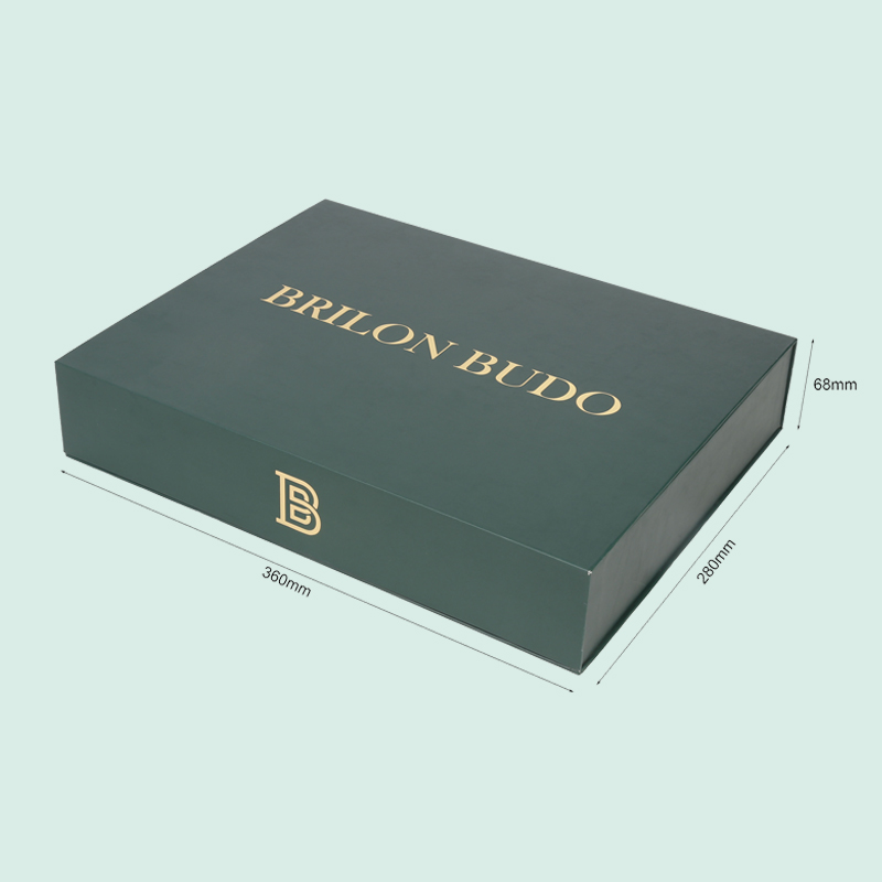 High quality magnetic box rigid cardboard packaging from ipack brand 1