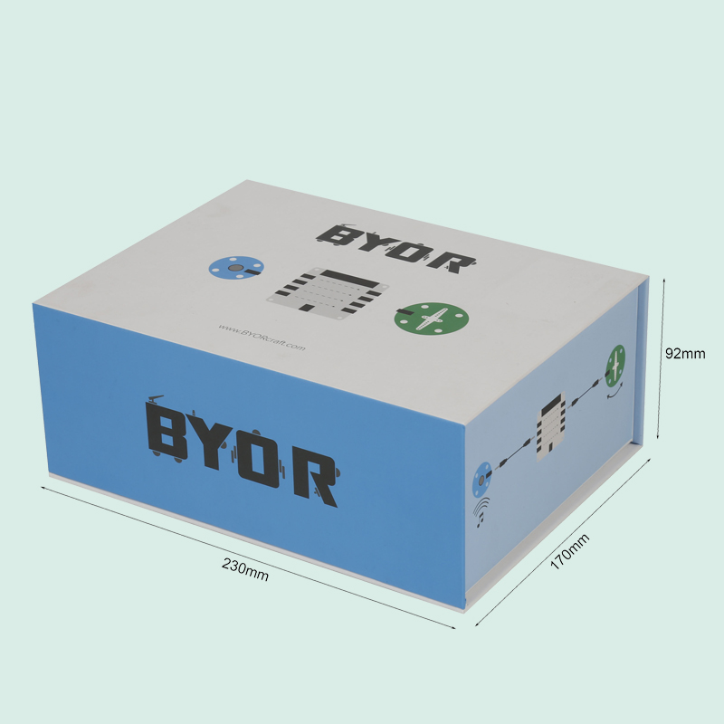 High quality magnetic box customized colorful printing gift packaging with sponge foam inserted from IPACK factory 1