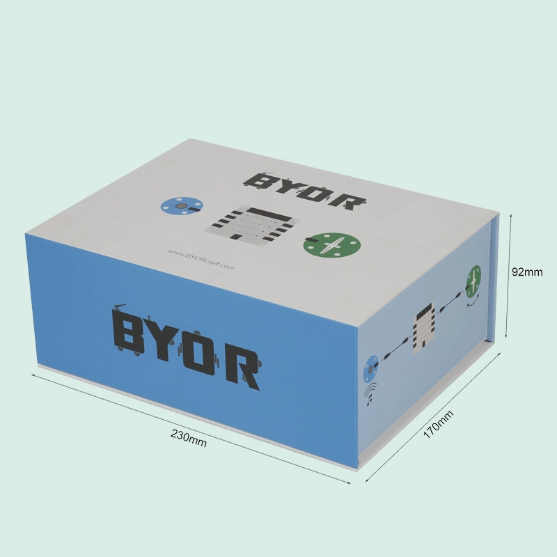 IPACK 공장에서 스펀지 폼을 삽입한 고품질 자석 상자 맞춤형 다채로운 인쇄 선물 포장 1