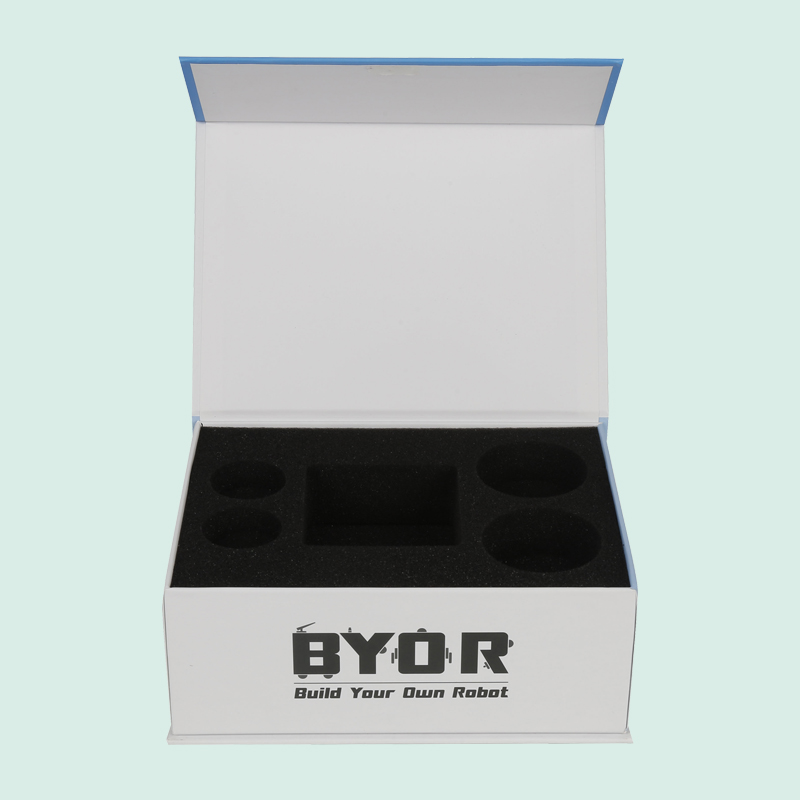 High quality magnetic box customized colorful printing gift packaging with sponge foam inserted from IPACK factory 3