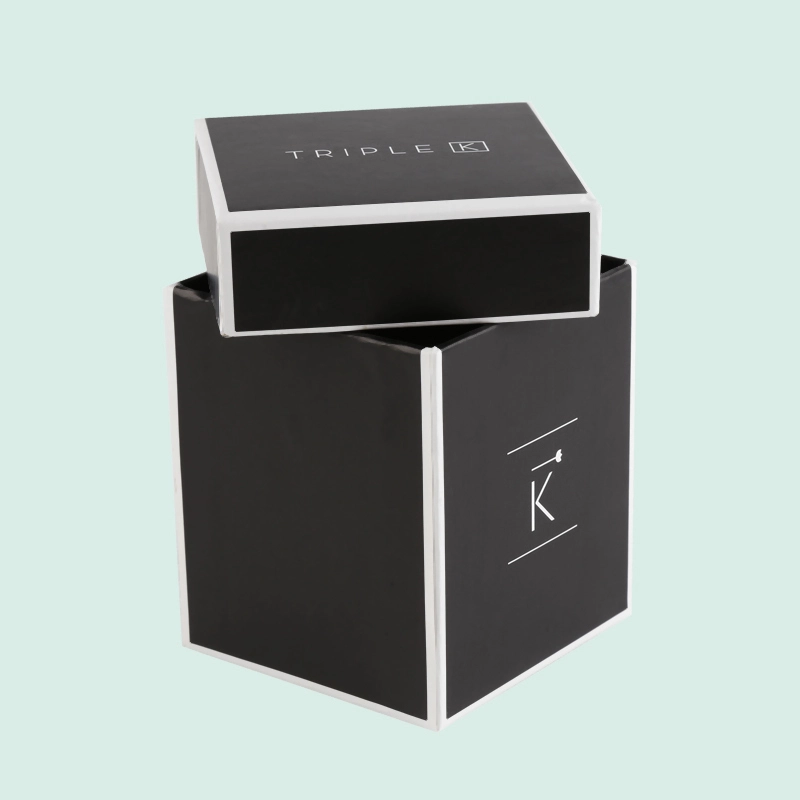 Caixa de flor de rosa base de tampa quadrada personalizada personalize com seu logotipo do ipack 1