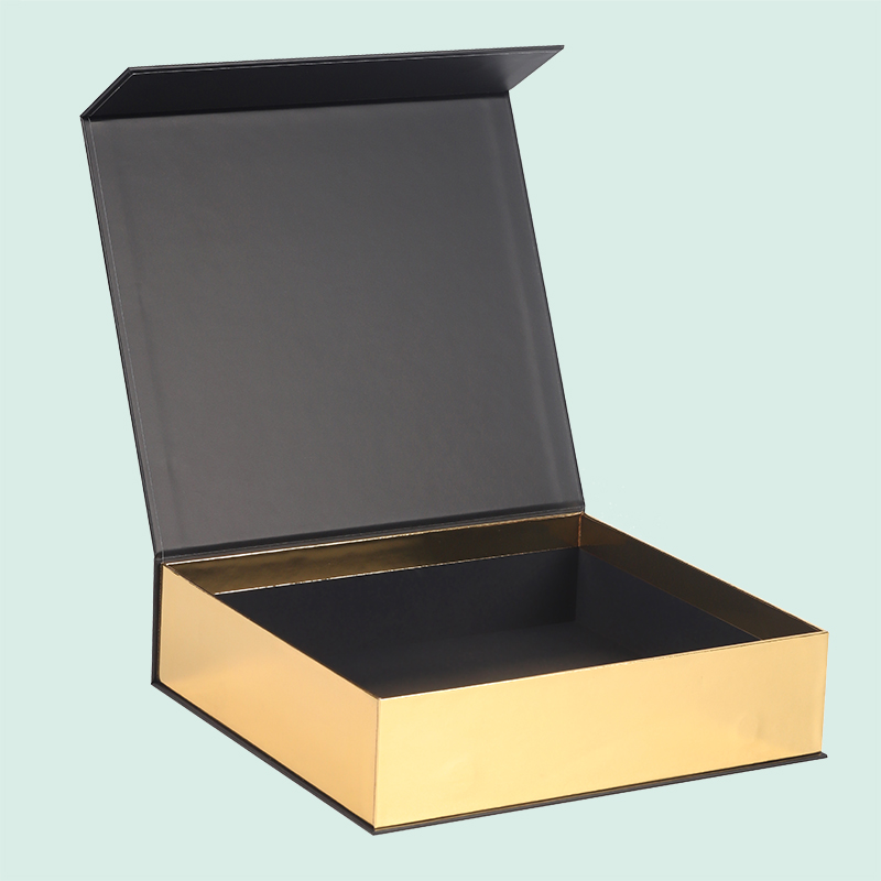 High-end Luxury Customized Boxes Black Best-seller Magnetic Package Boxes from Ipack 7