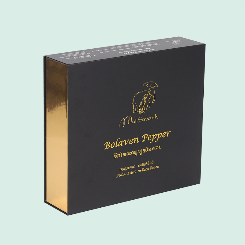 High-end Luxury Customized Boxes Black Best-seller Magnetic Package Boxes from Ipack 4