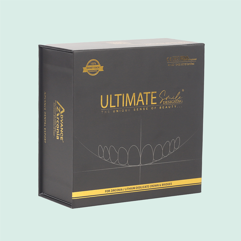 Customize Gold Foil Logo magnetic packaging box with insert for gift box packaging from ipack 3
