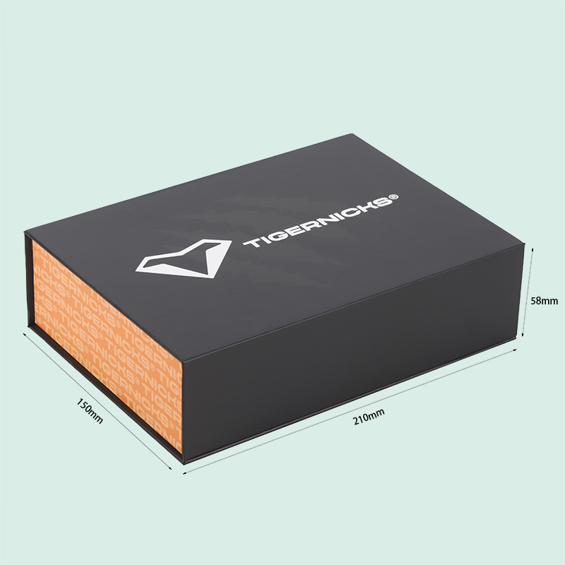 Luxury magnetic box Customize paper box with  Sponge foam from Ipack company 1