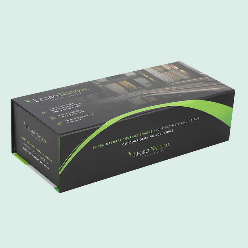 Coffrets cadeaux en carton pliables à impression colorée personnalisée, boîte magnétique pliante de haute qualité d'IPACK 5